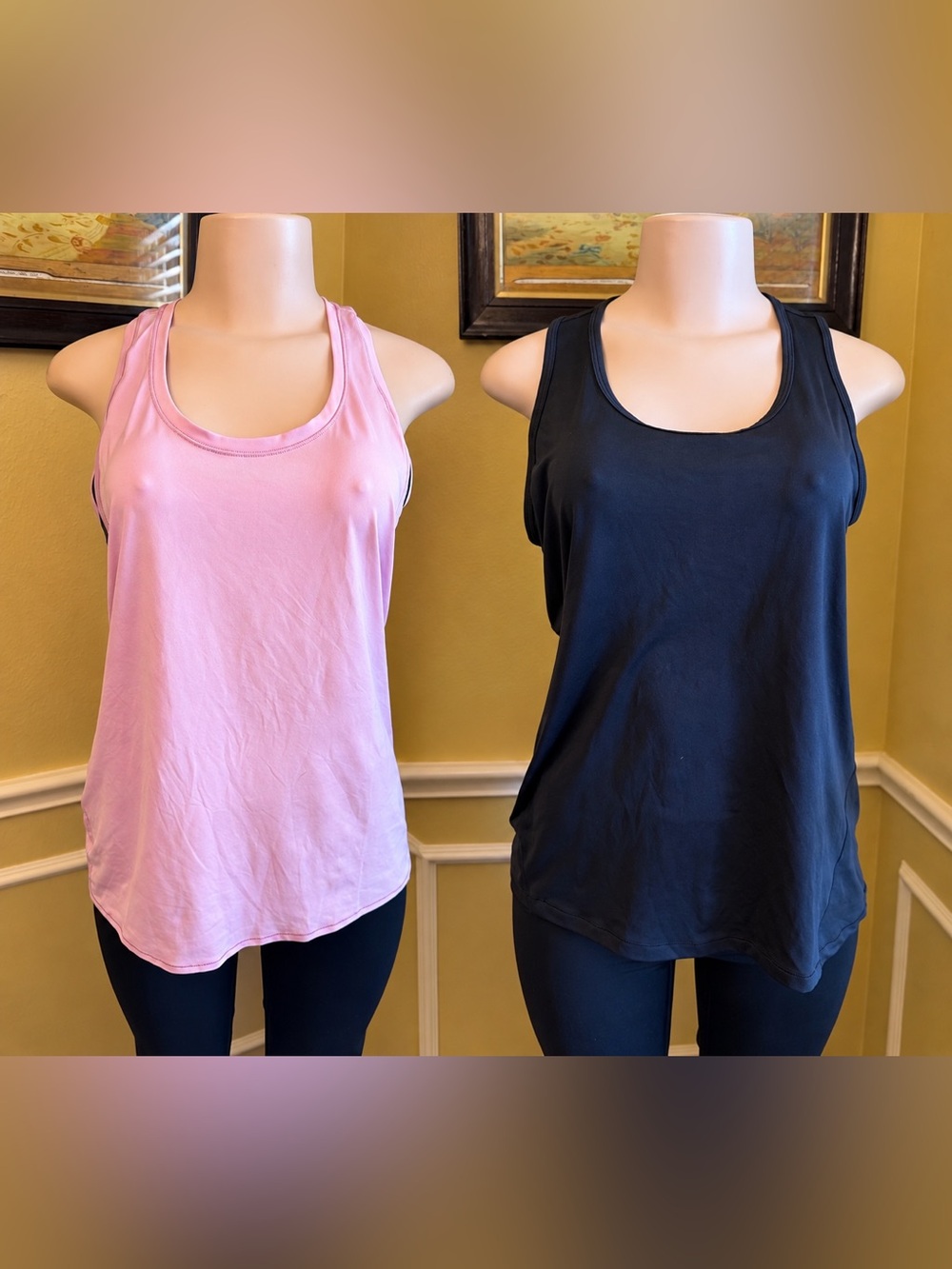 CALIA by Carrie Underwood Bundle Light Pink and Black Racerback Tank